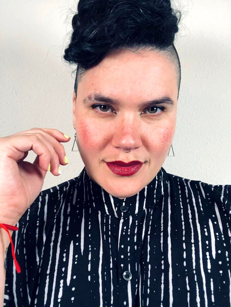 Soft Woman with a Machete