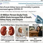 BREAKING: 2.9 Million-Person Study Finds mRNA Shots Increase Risk of Death, Kidney Failure (Dialysis), and Kidney Injury