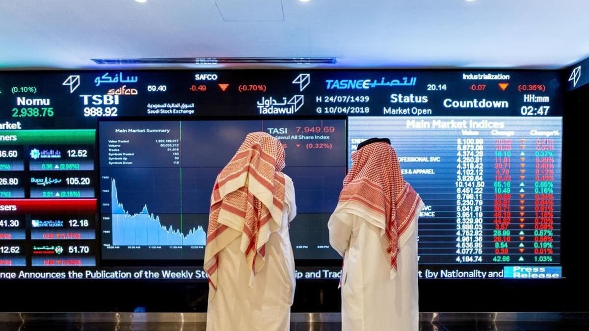 مؤشر الأسهم السعودية يغلق فوق 9000 نقطة.. أعلى مستوى في 19 شهرا
