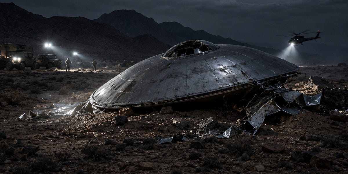 エピソード SQR-UFO-002 : ロズウェルUFO事件 - by Yvan Blanchette