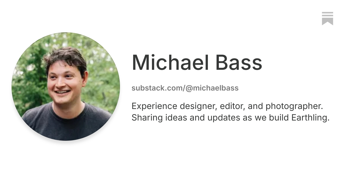 Michael Bass | Substack