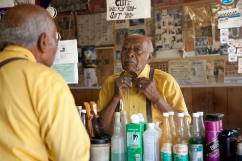 The Barber of Birmingham - inside