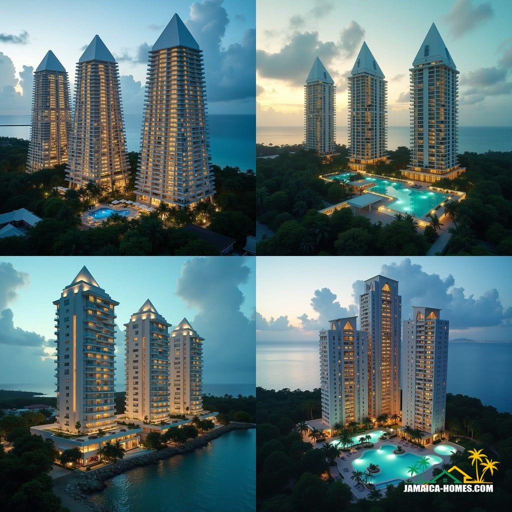 Luxury real estate scheme in jamaica caribbean