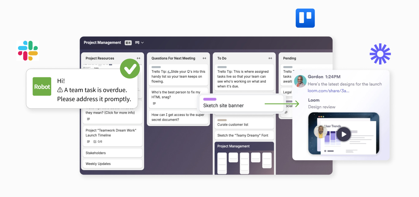 非同步工作流完整流程情境示意 非同步工作流完整流程情境示意