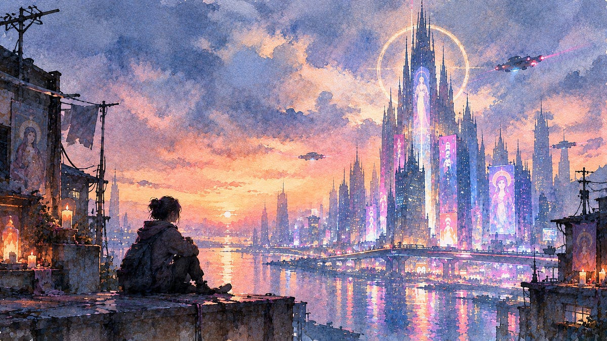 Is cyberpunk a neo-religion? - by Yionna - Interface