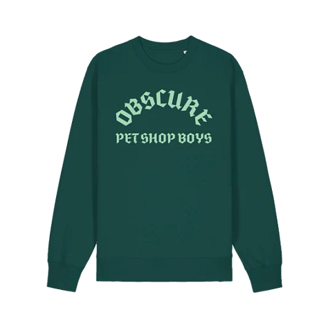 Three images of Obscure Pet Shop Boys concert shirts.