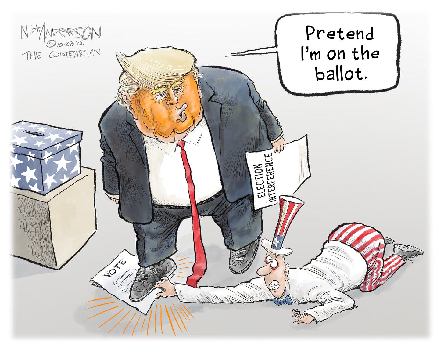 Just Pretend - by Nick Anderson - The Contrarian