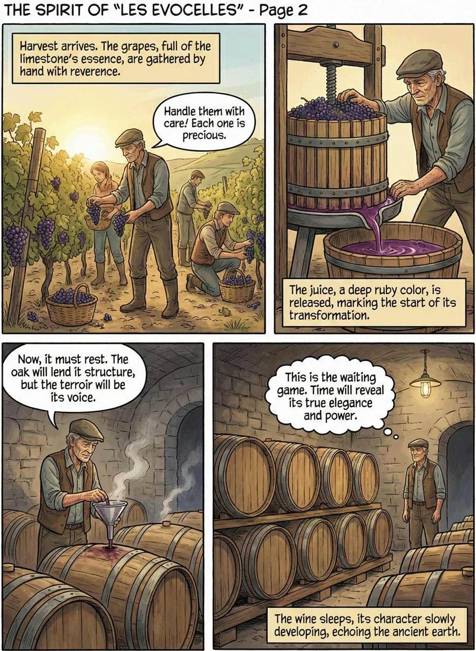 A comic page of a person pouring wine into a barrel

AI-generated content may be incorrect.
