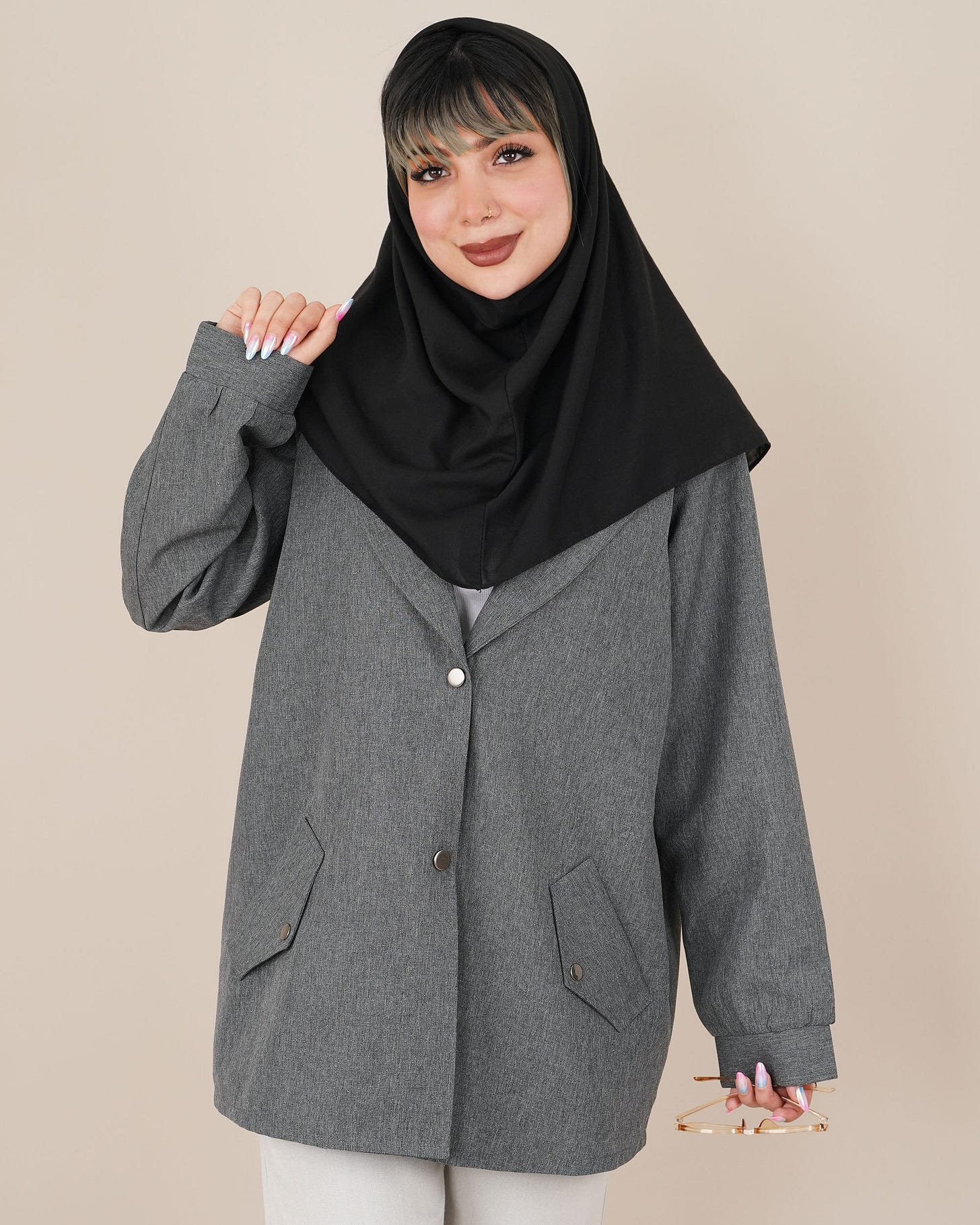 با مانتو بلند چی بپوشیم؟