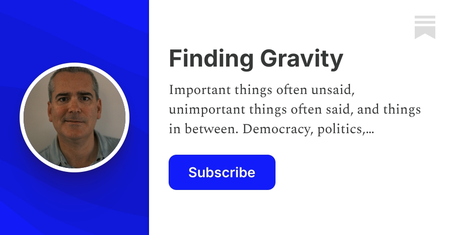 Finding Gravity | Jamison Foser | Substack