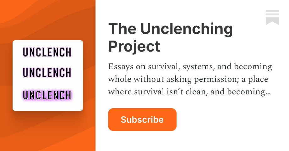 The Unclenching Project | Jamie Lee | Substack