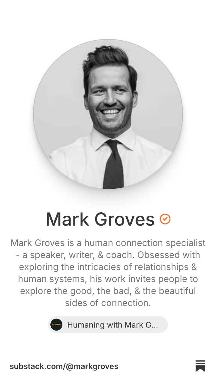 Mark Groves | Substack