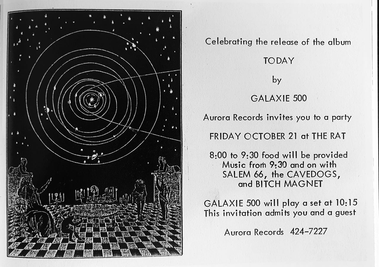 Today launch party flyer