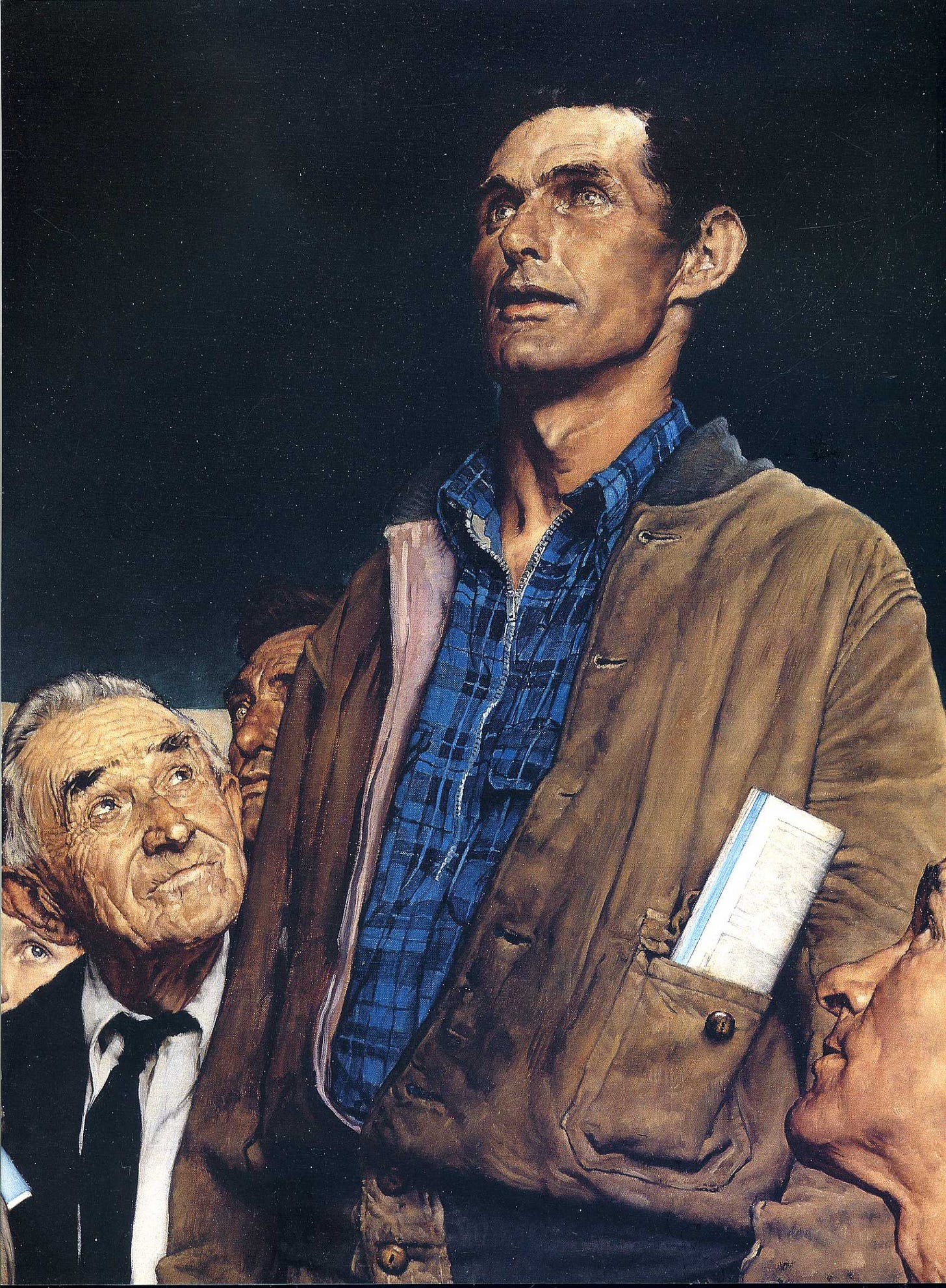 Four freedoms. Freedom of speech, 1943, 90×116 cm by Norman Rockwell:  History, Analysis & Facts | Arthive