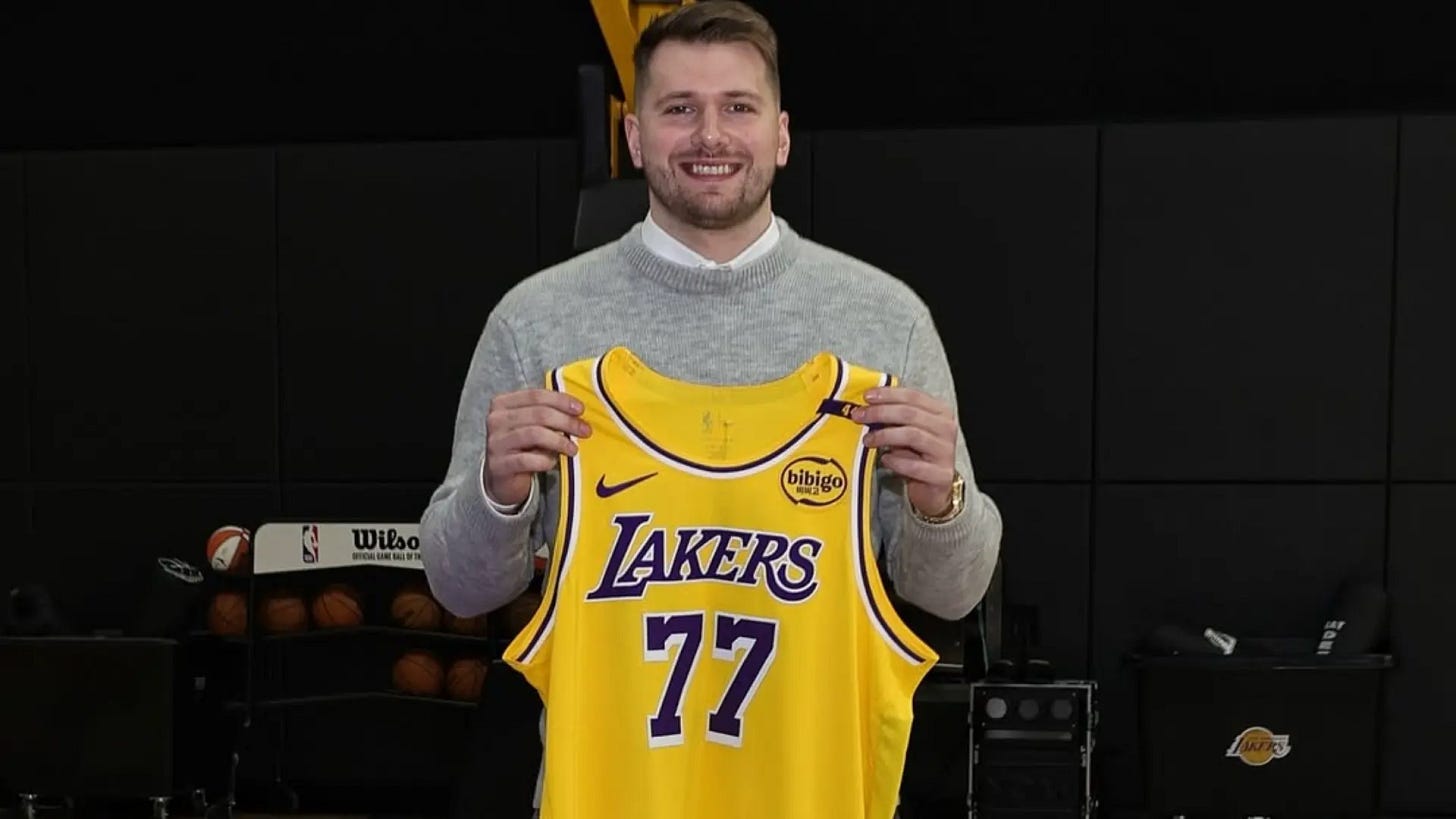Luka Doncic, listo para debutar con Los Lakers: prográmese con el gran  juego | Noticias RCN