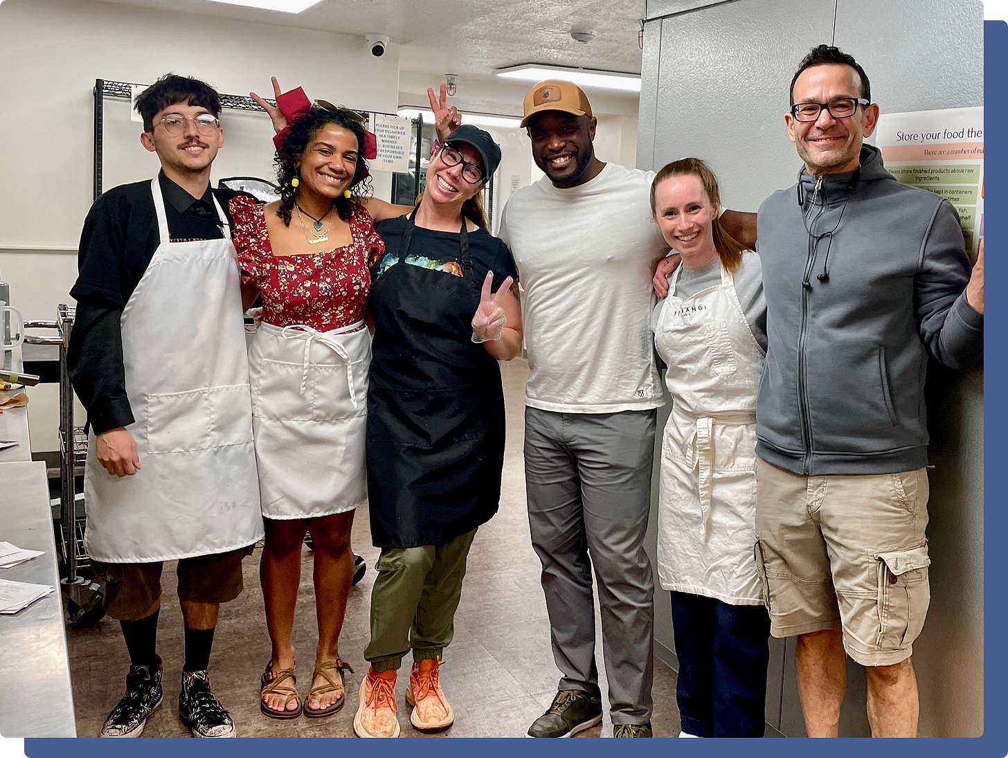 Photo of food entrepreneurs who also work at the Kitchen Table Santa Fe Photo of food entrepreneurs who also work at the Kitchen Table Santa Fe
