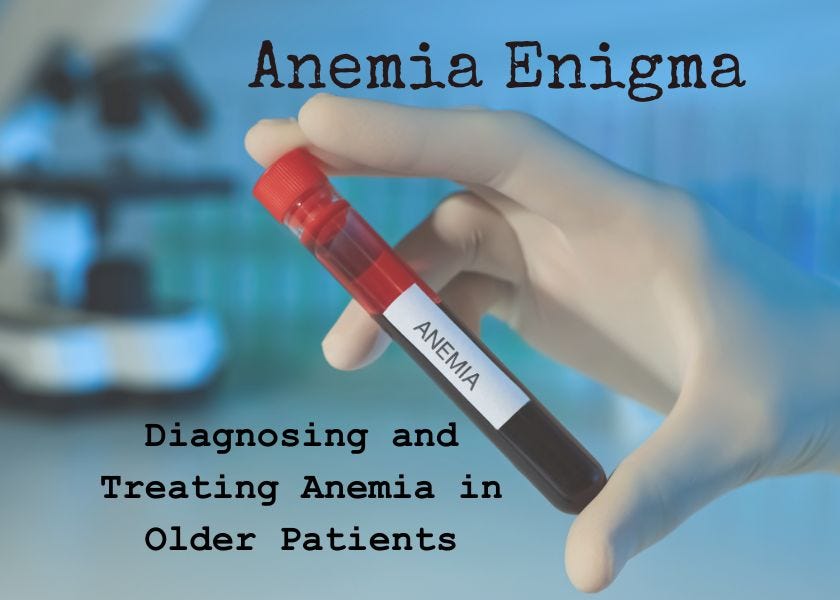 treating anemia in older patients