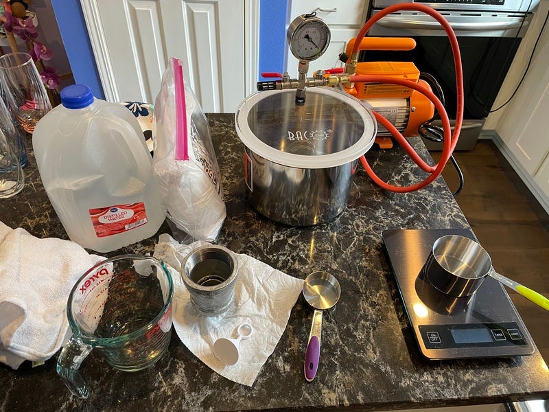 Ready to make the mold