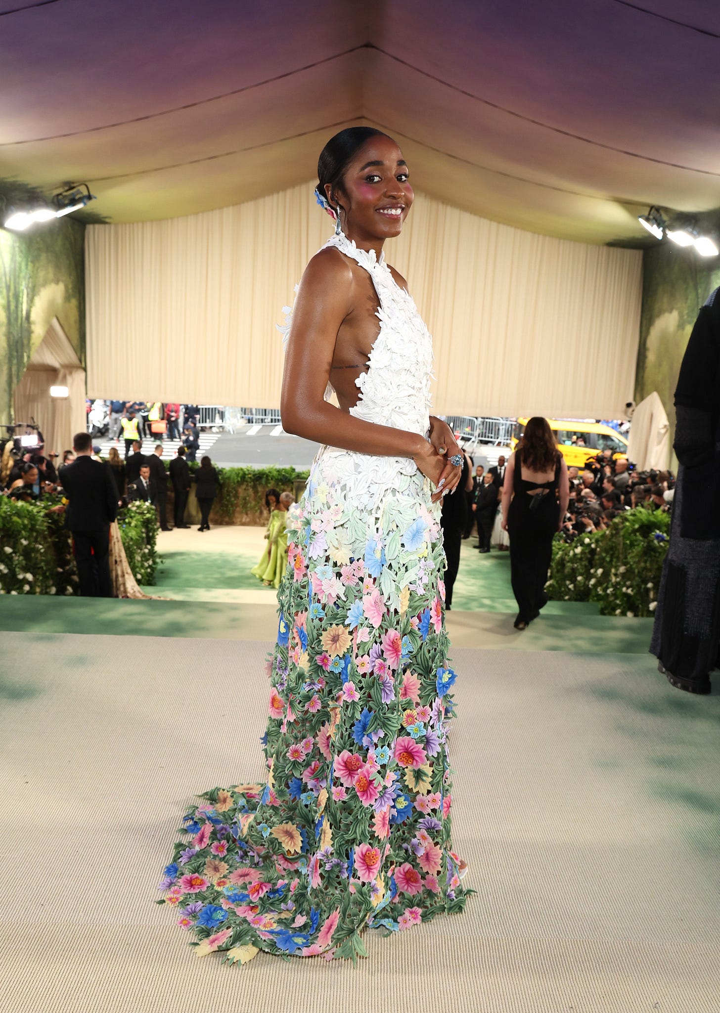 Ayo Edebiri Bloomed at the 2024 Met Gala | Vogue