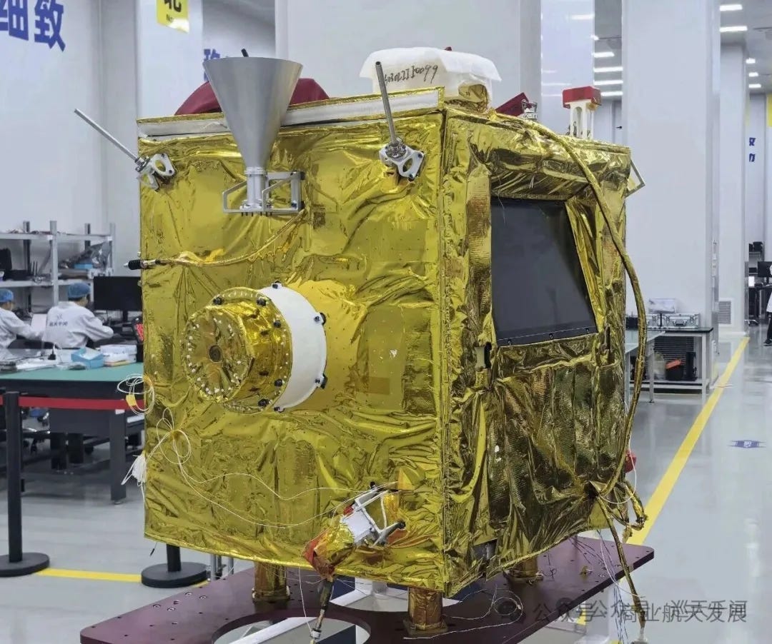 The orbital computing demonstrating XS-01 satellite during production in the middle of 2026.