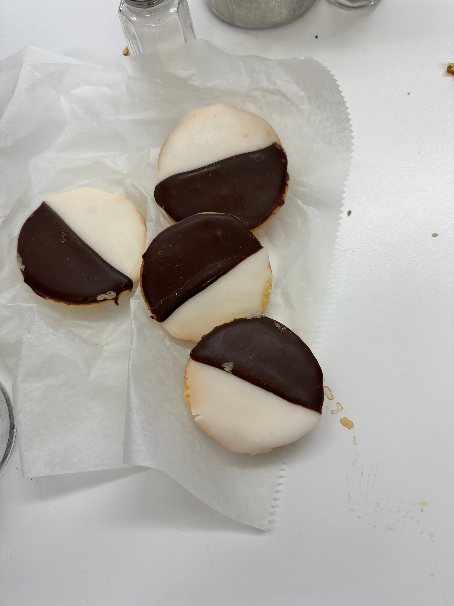 Black & white cookies from Barney Greengrass