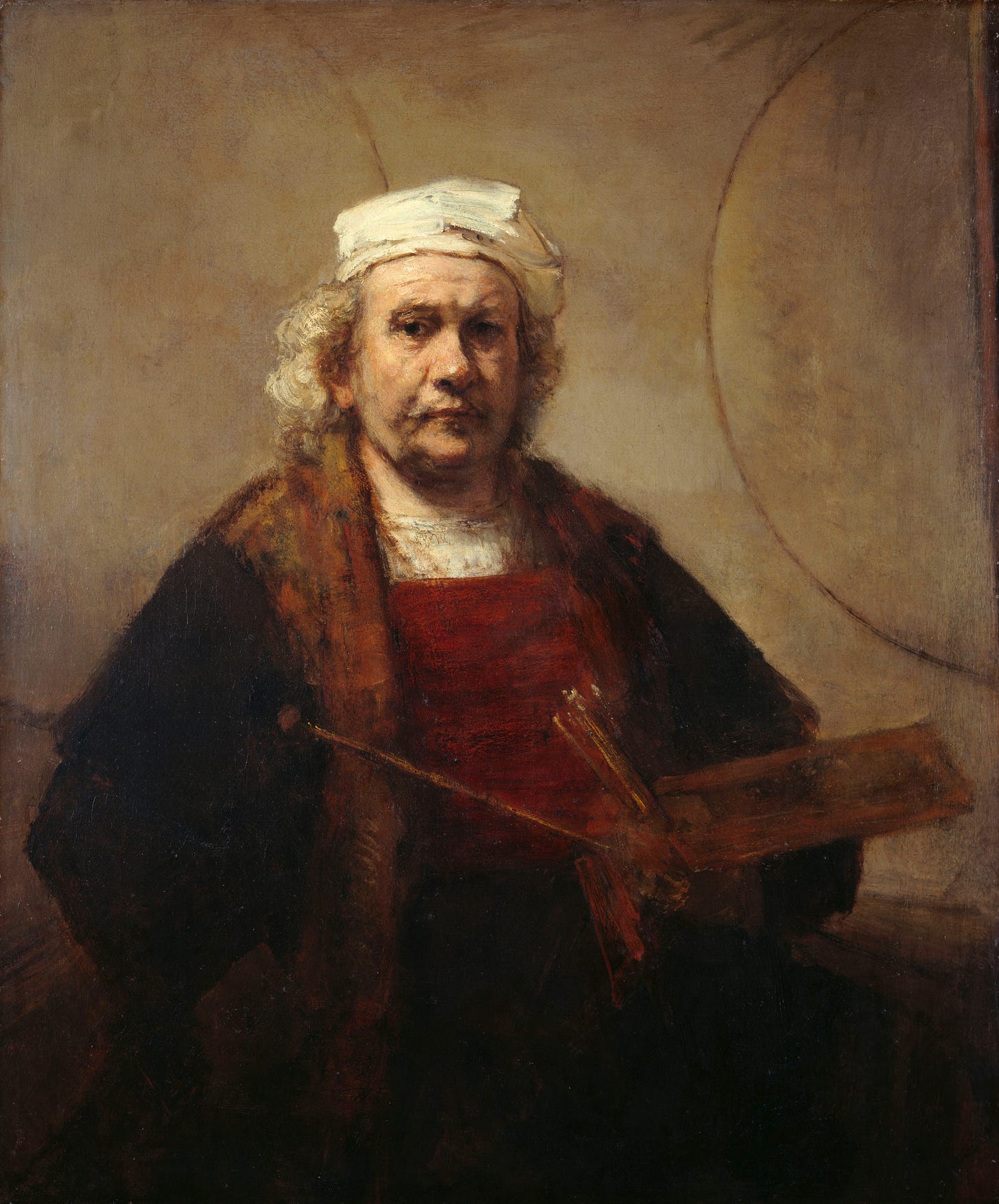 Self-Portrait with Two Circles - Wikipedia