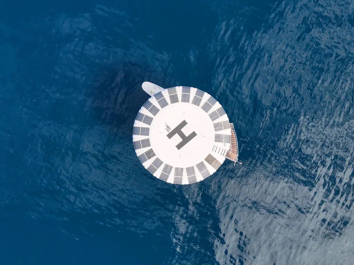 The inclusion of a helipad significantly enhances the SeaPods' functionality and appeal by providing unparalleled accessibility and convenience.