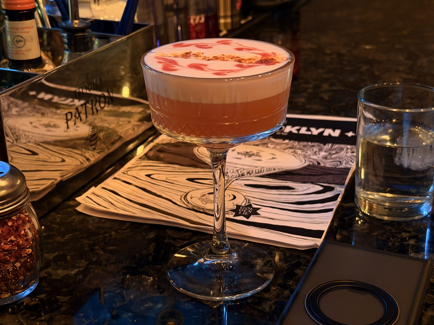 Specialty cocktail, Brooklyn Speakeasy, Mexico City Specialty cocktail, Brooklyn Speakeasy, Mexico City