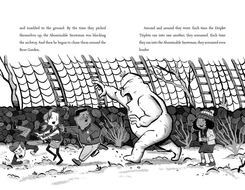 A page from The Snowman Code A page from The Snowman Code