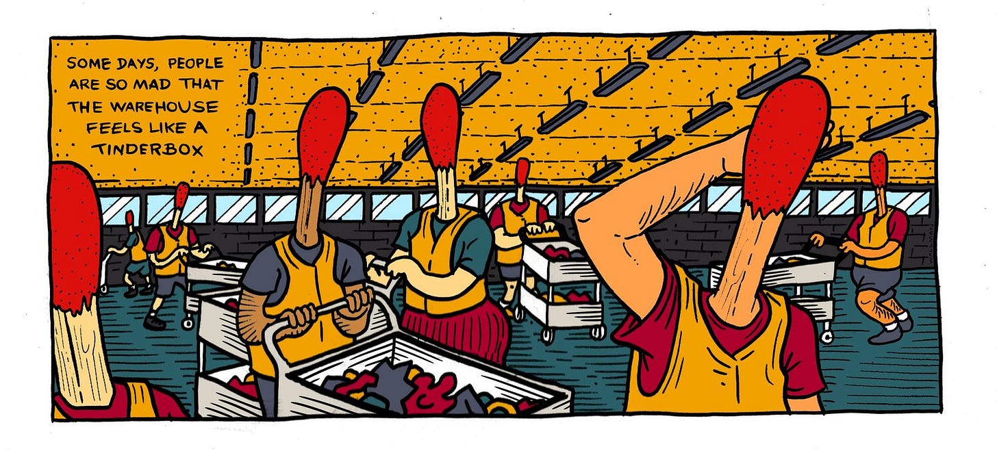worker + union art — sam wallman
