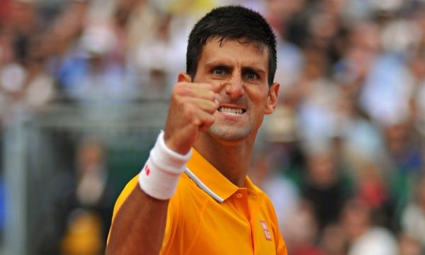 novak djokovic confident with winning streak 2015 rome open