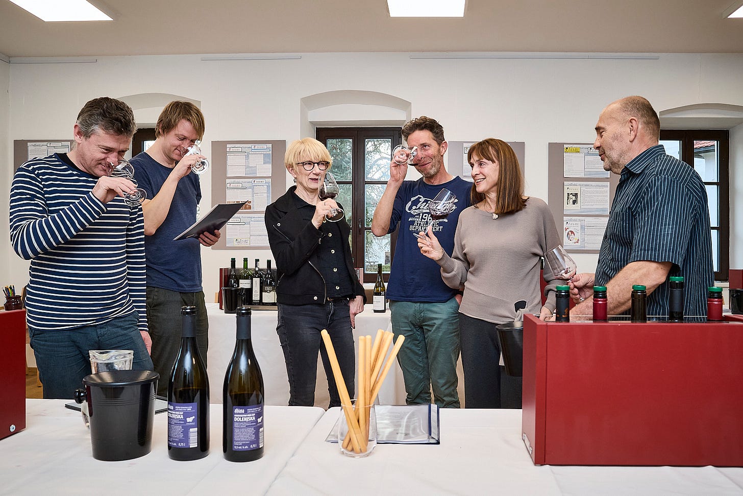 L to R: Me, Thomas Bohl, Caroline Gilby, Liam Cabot, Sinead Cabot and Miro Munda. Photo Marijan Močivnik.