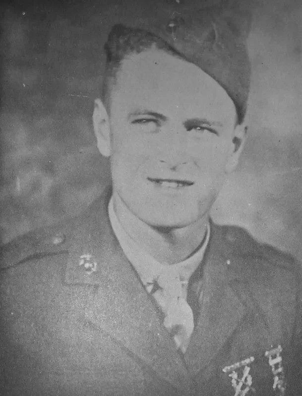  Corporal David Brown, USMC, Courtesy of Joshua Caldwell. 