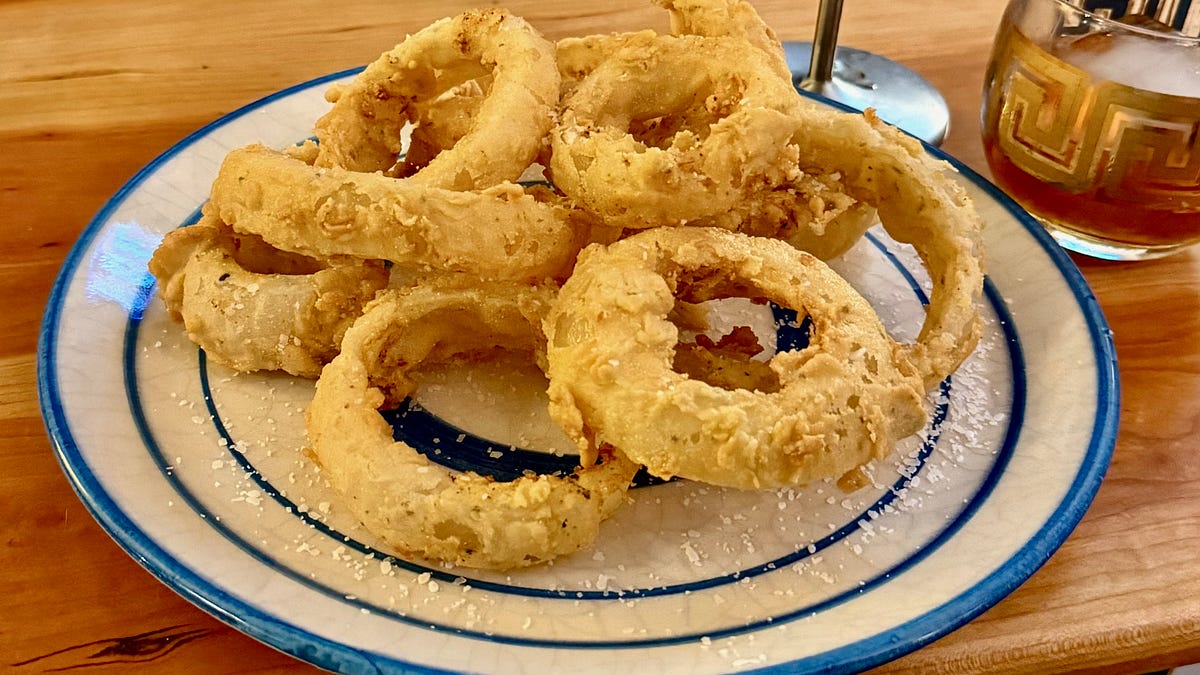 Cecchi's Onion Rings: The Recipe - by Michael Ruhlman