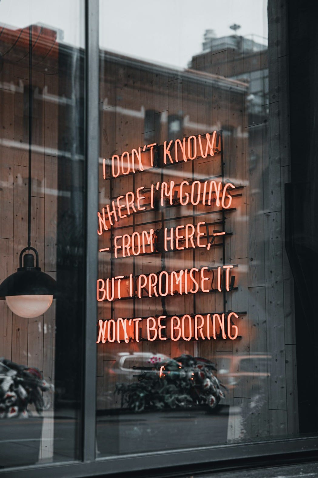 black pendant lamp turned on during nighttime