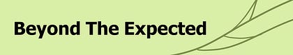 Beyond the Expected
