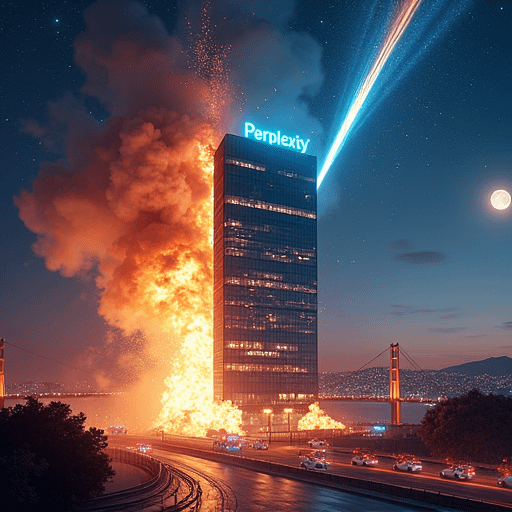 Comet hit perplexity's headquarter (meme) : r/perplexity_ai