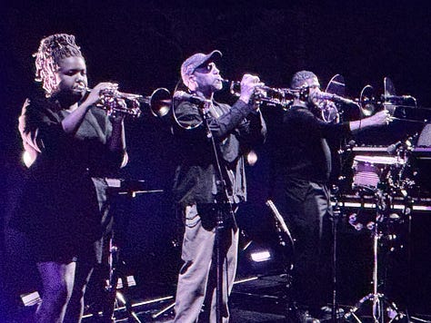 Various photographs from the Mumford and Sons concert