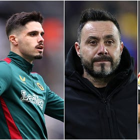 EXCL: De Zerbi to Chelsea or Man Utd? Plus Man City exploring swoop for Bayern star, Arsenal could battle Spurs & Liverpool for winger, and more
