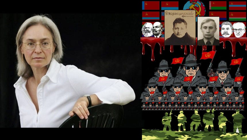 La Russia 20 anni fa: Anna Politkovskaya: Imitatori