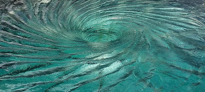 Royalty-Free photo: Green and pink fluid illustration | PickPik
