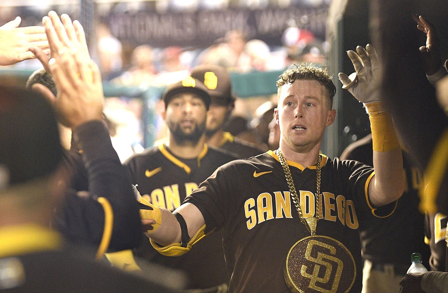 Jake Cronenworth hits for cycle in Padres' 24-8 win over Nationals