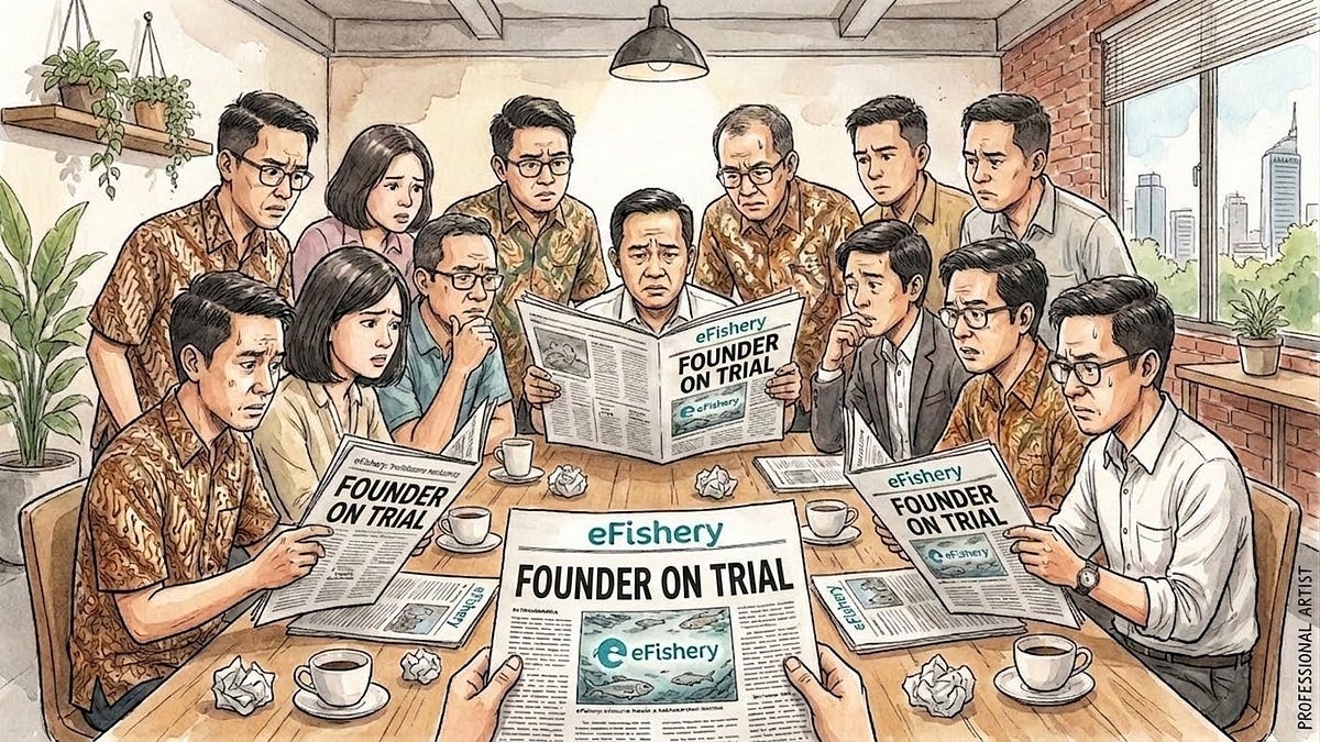 Indonesia’s Startup Hub Reels from Dual Trials: eFishery CEO Faces 10‑Year Fraud Sentence, Gojek Founder Defends Against Corruption Charges
