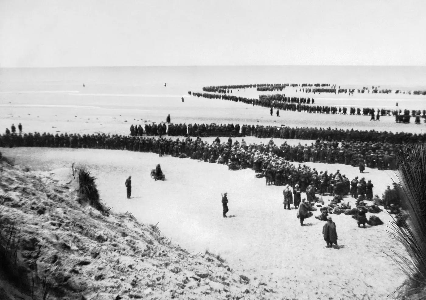 The evacuation of Dunkirk - 26 May to 4 June 1940 (Image credit: Wikipedia)