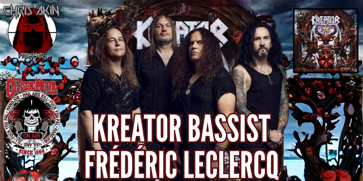 KREATOR BASSIST FR&Eacute;D&Eacute;RIC LECLERCQ: YES, HE LOVES YACHT ROCK! (Audio)