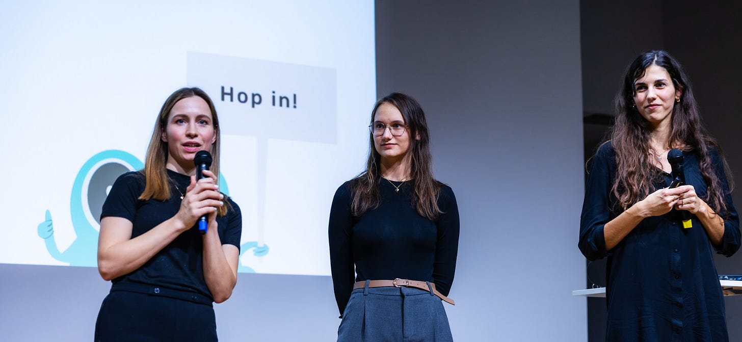 We are presenting Hop in!