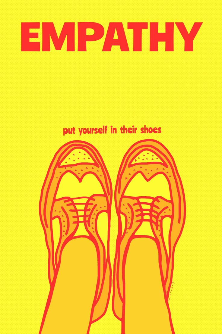 This may contain: a pair of shoes with the words empathty written on them in red and yellow