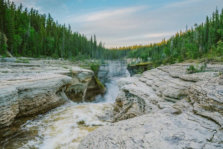 Sambaa Deh Falls in the Northwest territories