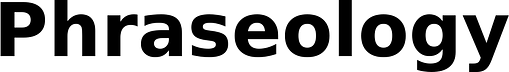 Phraseology