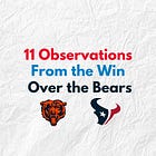 The Texans Hold on For Win Against Bears in Primtime